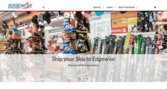 Desktop Screenshot of edgewiseskiservice.com